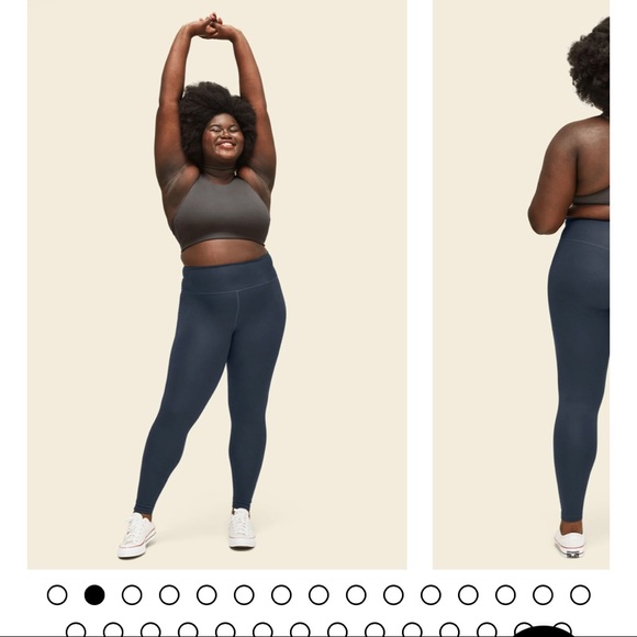 Girlfriend Collective High Rise Compressive Legging in Monarch - Picture 3 of 4